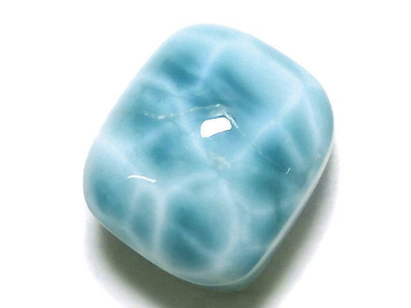 [Video][One of a kind] High quality Larimar Pectolite AAA Cabochon 1pc NO.19