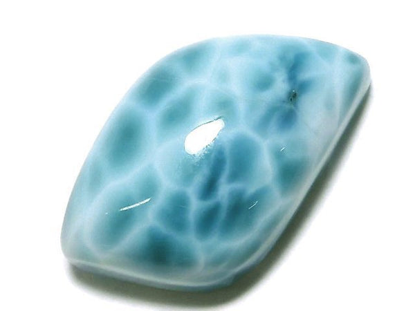 [Video][One of a kind] High quality Larimar Pectolite AAA Cabochon 1pc NO.25