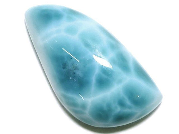 [Video][One of a kind] High quality Larimar Pectolite AAA Cabochon 1pc NO.30
