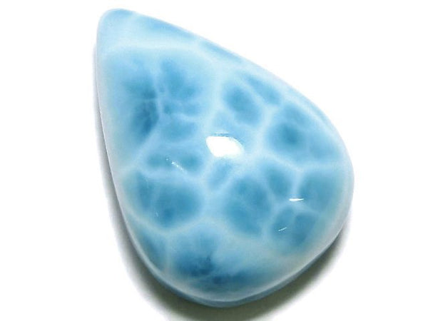 [Video][One of a kind] High quality Larimar Pectolite AAA Cabochon 1pc NO.32