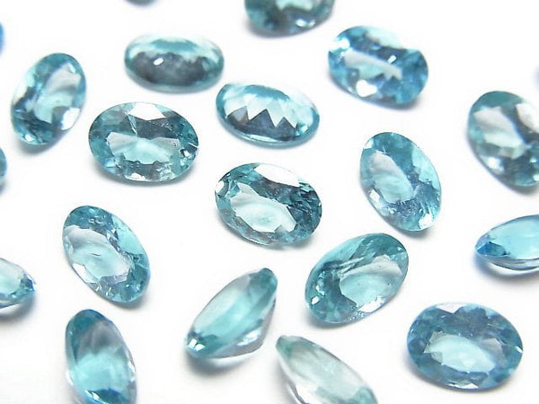 [Video]High Quality Apatite AAA Loose stone Oval Faceted 7x5mm 2pcs