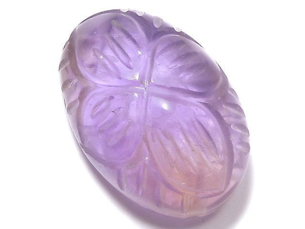 [Video][One of a kind] High Quality Ametrine AAA- Carved Cabochon 1pc NO.231