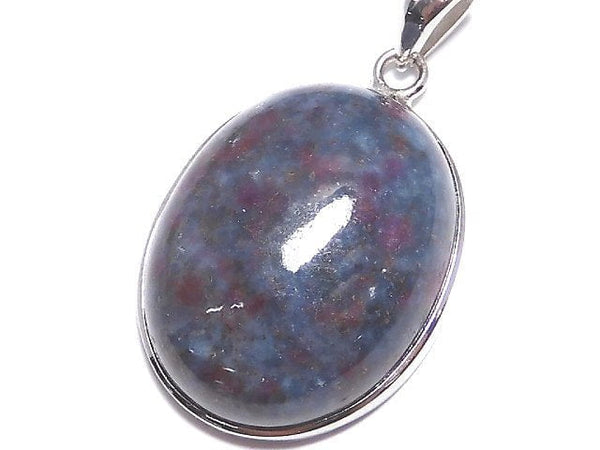 [Video][One of a kind] Ruby in Fuchsite AAA- Pendant Silver925 NO.6