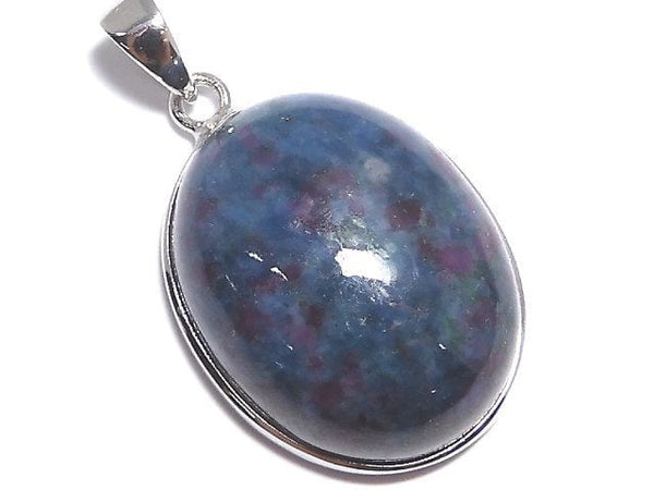 [Video][One of a kind] Ruby in Fuchsite AAA- Pendant Silver925 NO.7