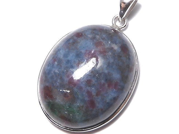 [Video][One of a kind] Ruby in Fuchsite AAA- Pendant Silver925 NO.13