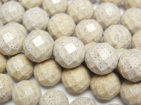 [Video] Taiwan Hokutolite Faceted Round 12mm 1/4-1strand beads (aprx.15inch/37cm)