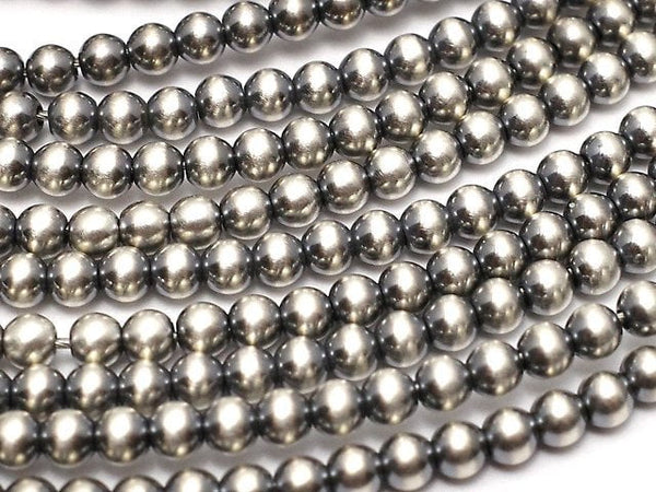 Silver925 Navahop Pearl Round 2.5mm 10pcs