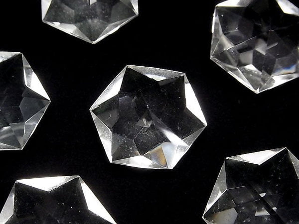 [Video]Crystal Quartz AA++ Hexagon cut 27x24mm 1pc