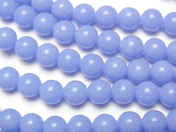 [Video] Blue Luminous Glow Stone Round 6mm 1strand beads (aprx.15inch/37cm)