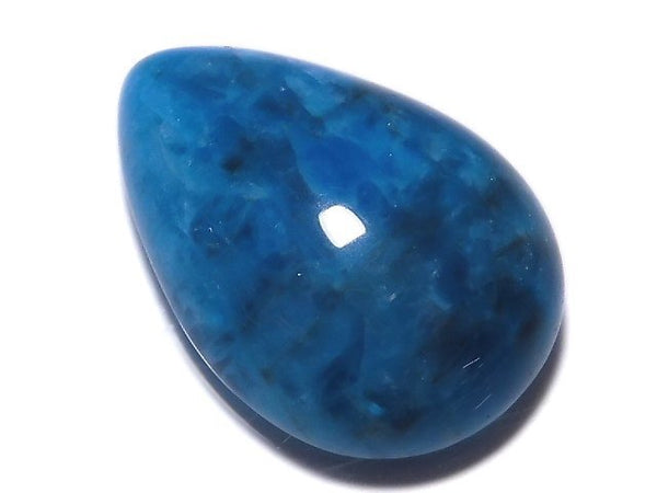 [Video][One of a kind] Blue Apatite AA++ Cabochon 1pc NO.6