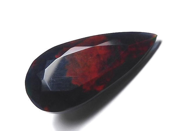 [Video][One of a kind] High Quality Black Opal AAA Loose stone Faceted 1pc NO.54