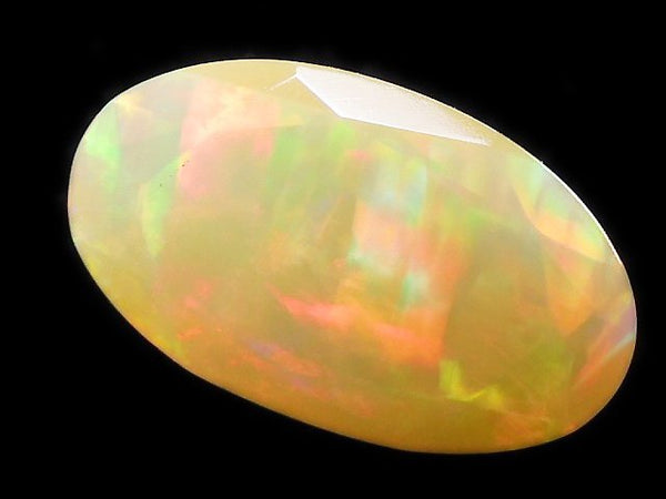 [Video][One of a kind] High Quality Ethiopian Opal AAA Loose stone Faceted 1pc NO.105