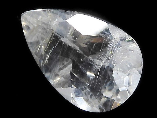 [Video][One of a kind] High Quality Tube in Topaz Loose stone Faceted 1pc NO.5