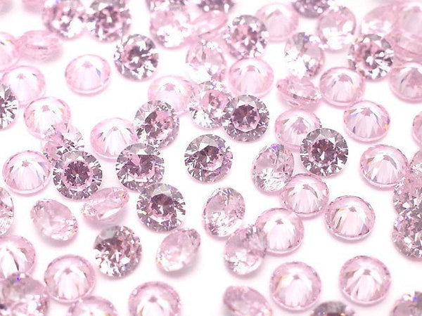 [Video]Cubic Zirconia AAA Loose stone Round Faceted 3x3mm [Pink] 20pcs