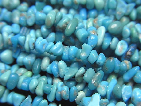 [Video] Arizona Kingman Turquoise AA++ Chips (Small Nugget) half or 1strand beads (aprx.33inch/84cm)