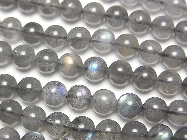 [Video]Labradorite AA++ Round 6mm 1strand beads (aprx.15inch/37cm)