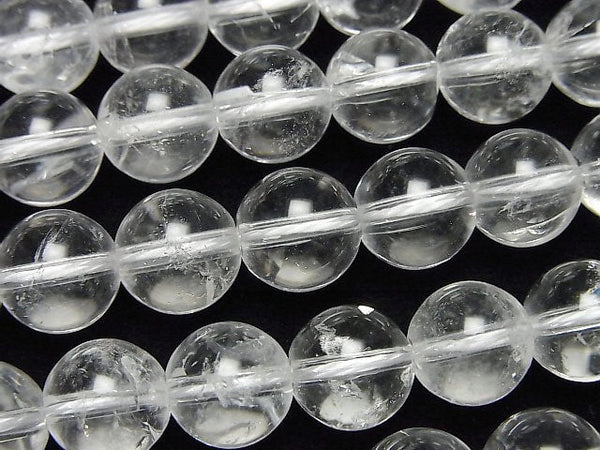 [Video]Crystal Quartz AA++ Round 10mm 1strand beads (aprx.15inch/36cm)