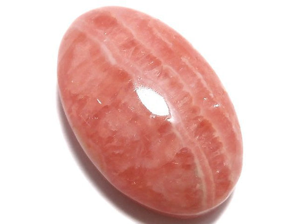 [Video][One of a kind] Argentina Rhodochrosite AAA- Cabochon 1pc NO.5