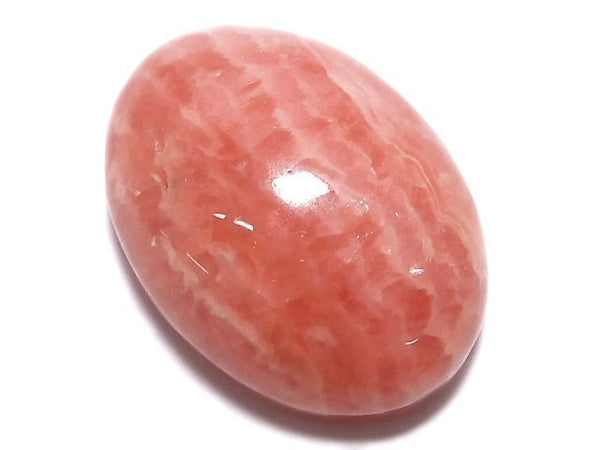 [Video][One of a kind] Argentina Rhodochrosite AAA- Cabochon 1pc NO.21