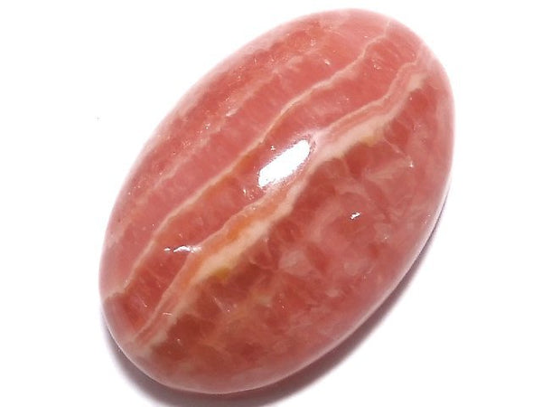 [Video][One of a kind] Argentina Rhodochrosite AAA- Cabochon 1pc NO.27