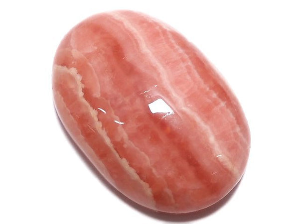[Video][One of a kind] Argentina Rhodochrosite AAA- Cabochon 1pc NO.28
