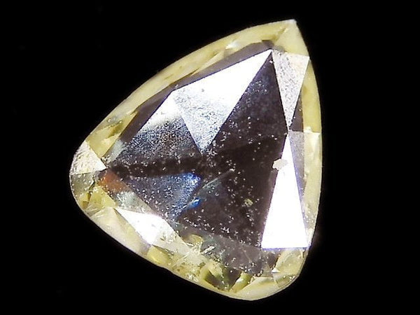 [Video][One of a kind] Yellow Diamond Loose stone Rose Cut 1pc NO.49