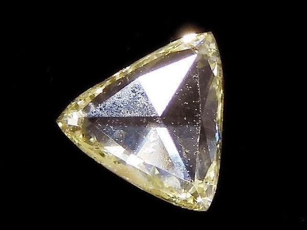[Video][One of a kind] Yellow Diamond Loose stone Rose Cut 1pc NO.53