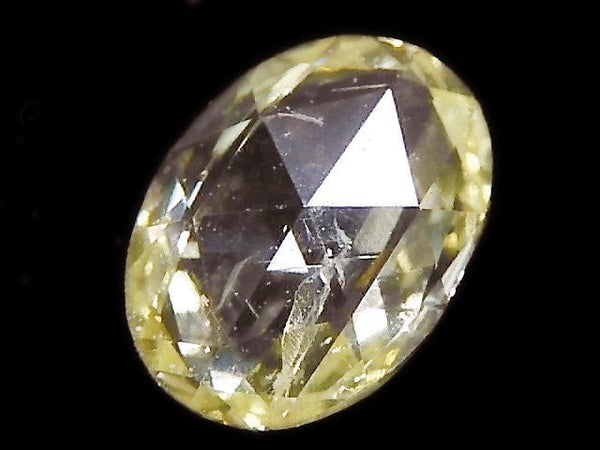 [Video][One of a kind] Yellow Diamond Loose stone Rose Cut 1pc NO.57
