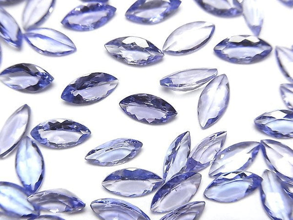[Video]High Quality Tanzanite AAA Loose stone Marquise Faceted 8x4mm 2pcs