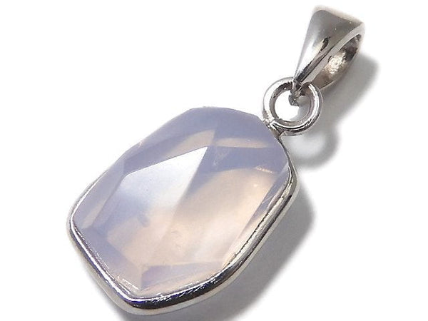 [Video][One of a kind] High Quality Scorolite AAA- Faceted Pendant Silver925 NO.108