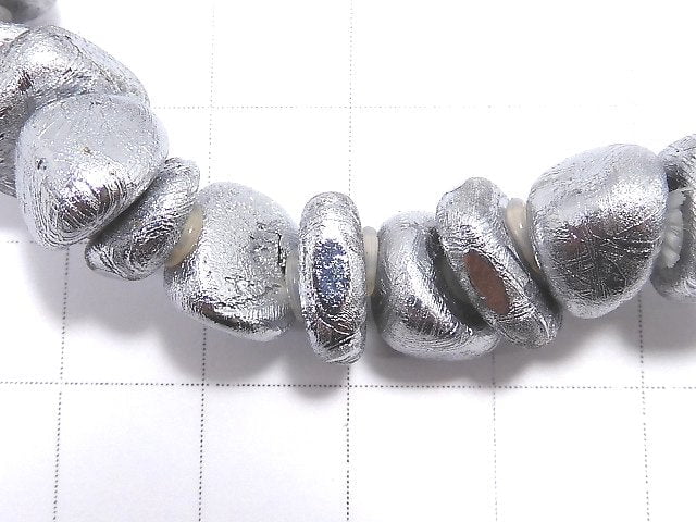 [Video][One of a kind] Meteorite (Muonionalusta) Nugget Bracelet NO.2