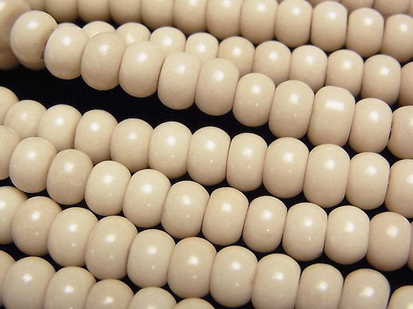 [Video]Riverstone Roundel 6x6x4mm 1strand beads (aprx.15inch/36cm)