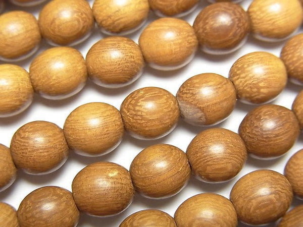 [Video]Wood Beads Rice 8x7x7mm 1strand beads (aprx.15inch/38cm)