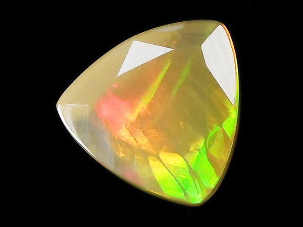 [Video][One of a kind] High Quality Ethiopian Opal AAA Loose stone Faceted 1pc NO.133