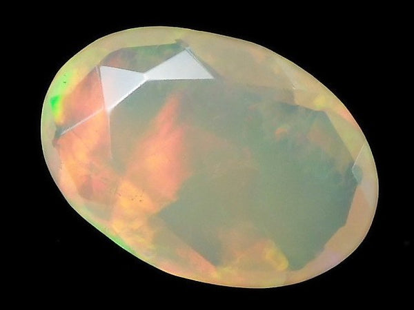 [Video][One of a kind] High Quality Ethiopian Opal AAA Loose stone Faceted 1pc NO.135