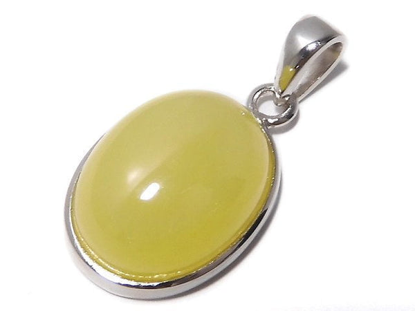 [Video][One of a kind] Smithsonite Pendant Silver925 NO.11