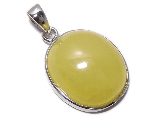 [Video][One of a kind] Smithsonite Pendant Silver925 NO.12