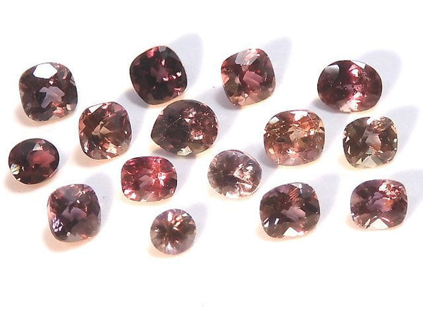 [Video][One of a kind] High Quality color change Sapphire Loose stone Faceted 15pcs set NO.46