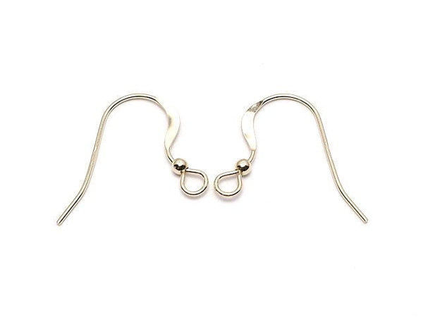 14KGF Earwire 17x19mm 1pair (2 pieces)