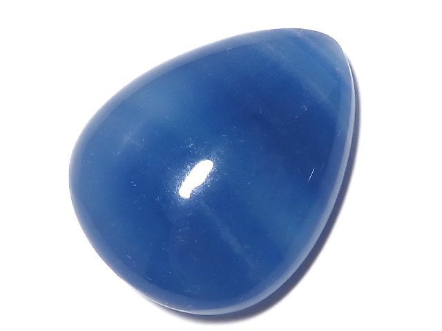 [Video][One of a kind] Natural Blue Calcite AAA Cabochon 1pc NO.155