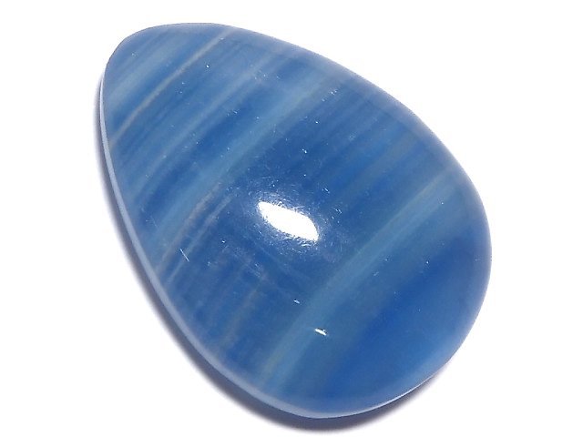 [Video][One of a kind] Natural Blue Calcite AAA Cabochon 1pc NO.162