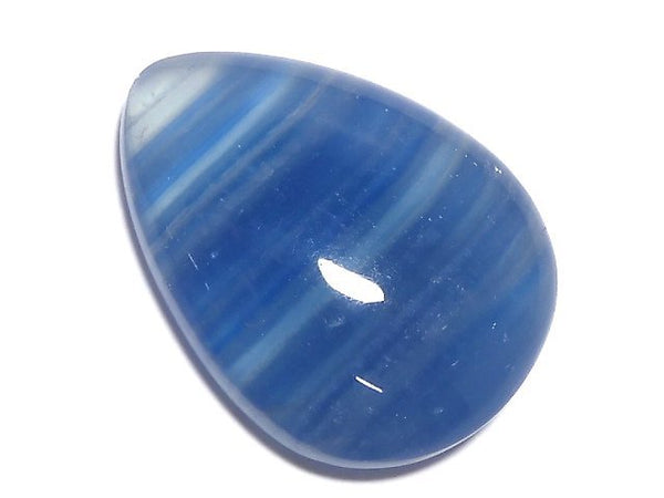 [Video][One of a kind] Natural Blue Calcite AAA Cabochon 1pc NO.163
