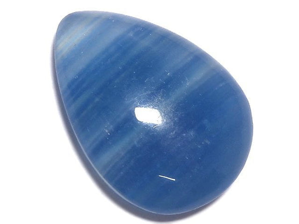[Video][One of a kind] Natural Blue Calcite AAA Cabochon 1pc NO.167