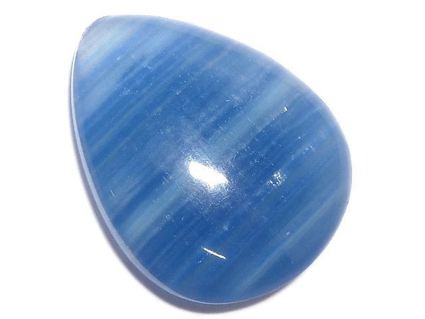 [Video][One of a kind] Natural Blue Calcite AAA Cabochon 1pc NO.169