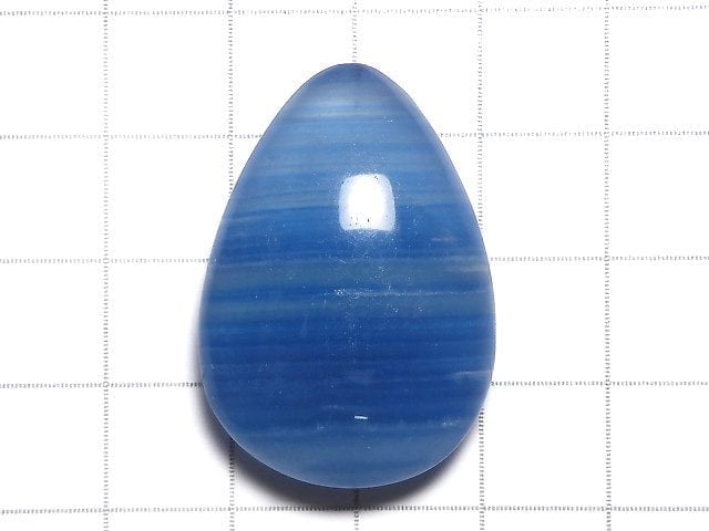 [Video][One of a kind] Natural Blue Calcite AAA Cabochon 1pc NO.170
