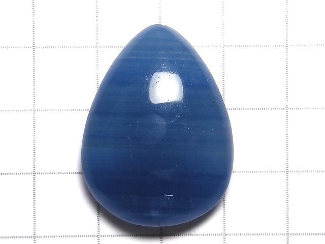 [Video][One of a kind] Natural Blue Calcite AAA Cabochon 1pc NO.171
