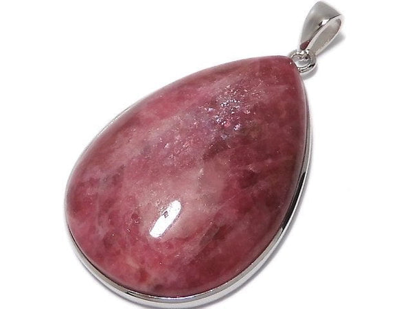 [Video][One of a kind] Imperial Rhodonite AAA Pendant Silver925 NO.49