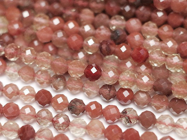 [Video]High Quality! Andesine AA++ Faceted Round 4mm 1strand beads (aprx.15inch/37cm)