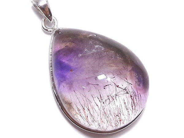 [Video][One of a kind] High Quality Elestial Quartz AAA- Pendant Silver925 NO.8