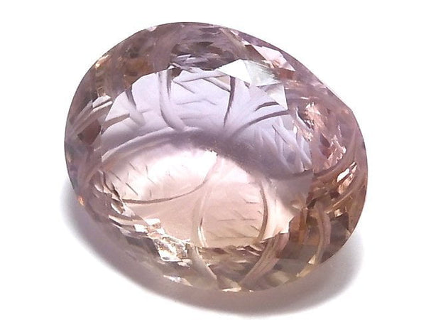 [Video][One of a kind] High Quality Ametrine AAA- Loose stone Carved Faceted 1pc NO.7